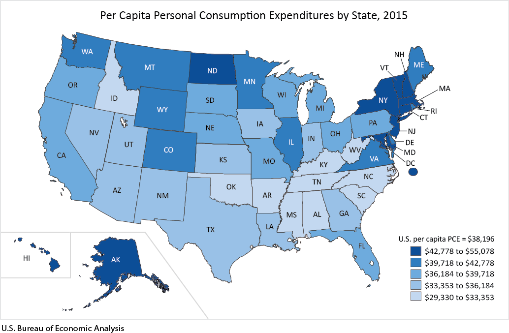 Map of US