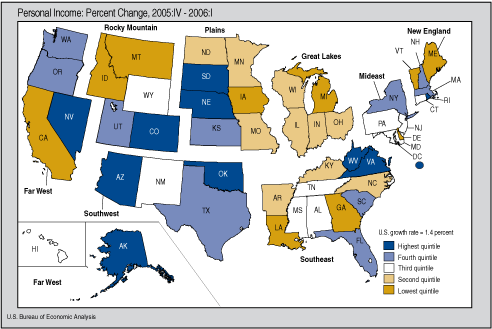 Map of US