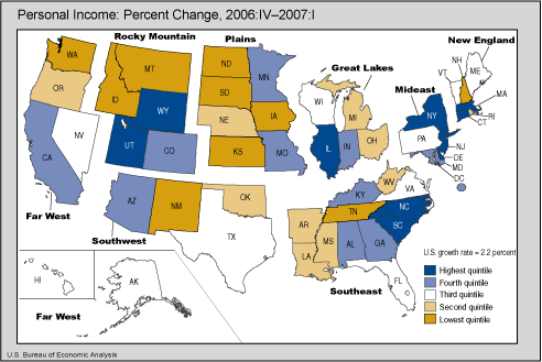 Map of US