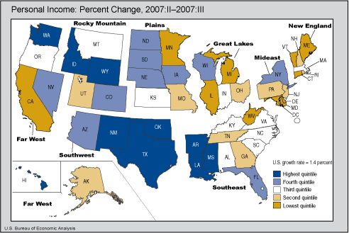 Map of US
