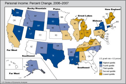 Map of US