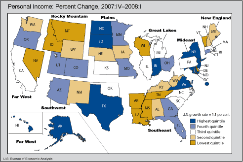 Map of US