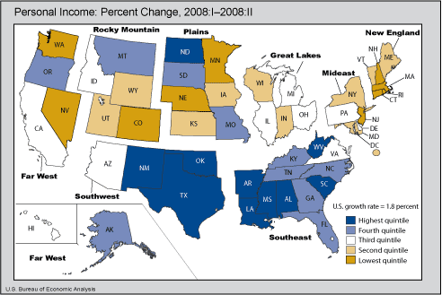 Map of US