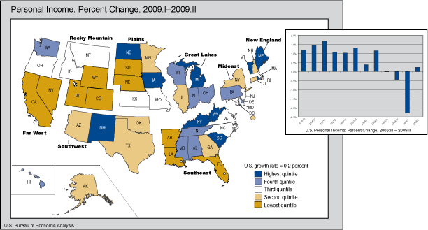 Map of US