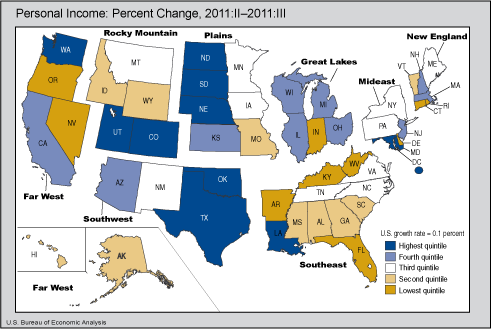 Map of US