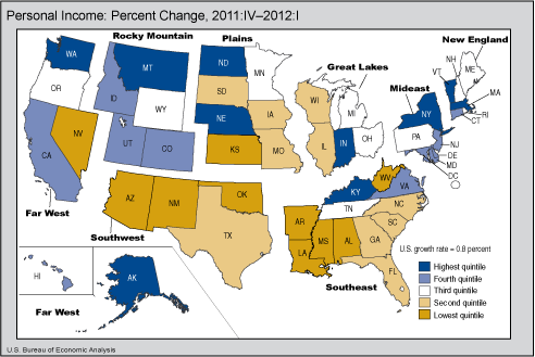 Map of US