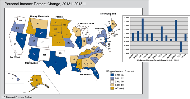 Map of US