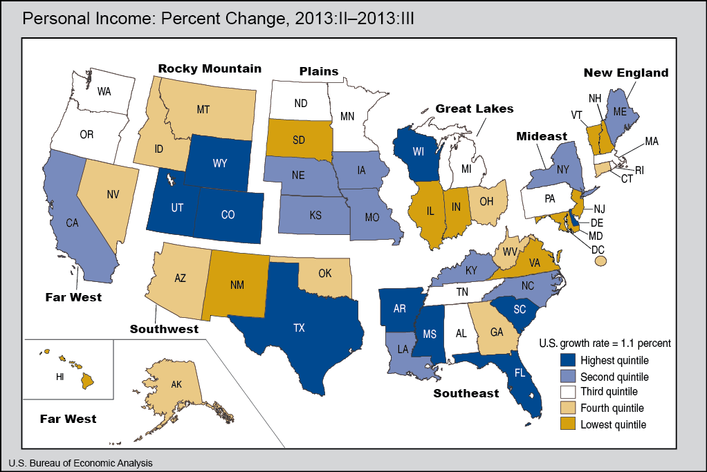 Map of US