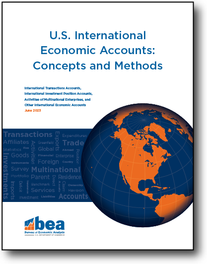 Cover image of U.S. International Economic Accounts: Concepts and Methods document.