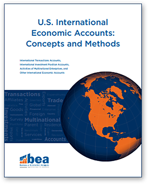 Cover image of U.S. International Economic Accounts: Concepts and Methods document.