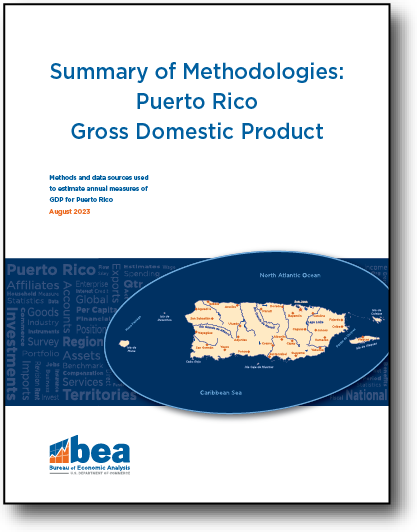 Cover of Summary of Methodologies: Puerto Rico Gross Domestic Product